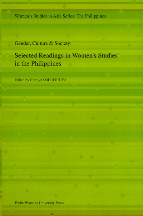 Gender, Culture & Society Selected Readings in Womens Studie