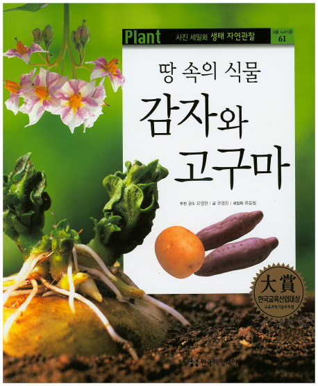 감자와 고구마(사진세밀화 생태자연관찰) 