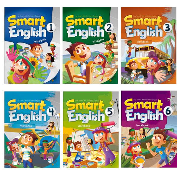 Smart English Levels 1~6 - Workbook (전6권)  ☆색연필증정