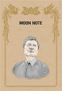 문노트 Moon Note - 이니굿즈 고급 양장노트