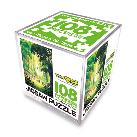 뽀롱뽀롱 뽀로로 직소퍼즐 108pcs 미니큐브 나비의 숲