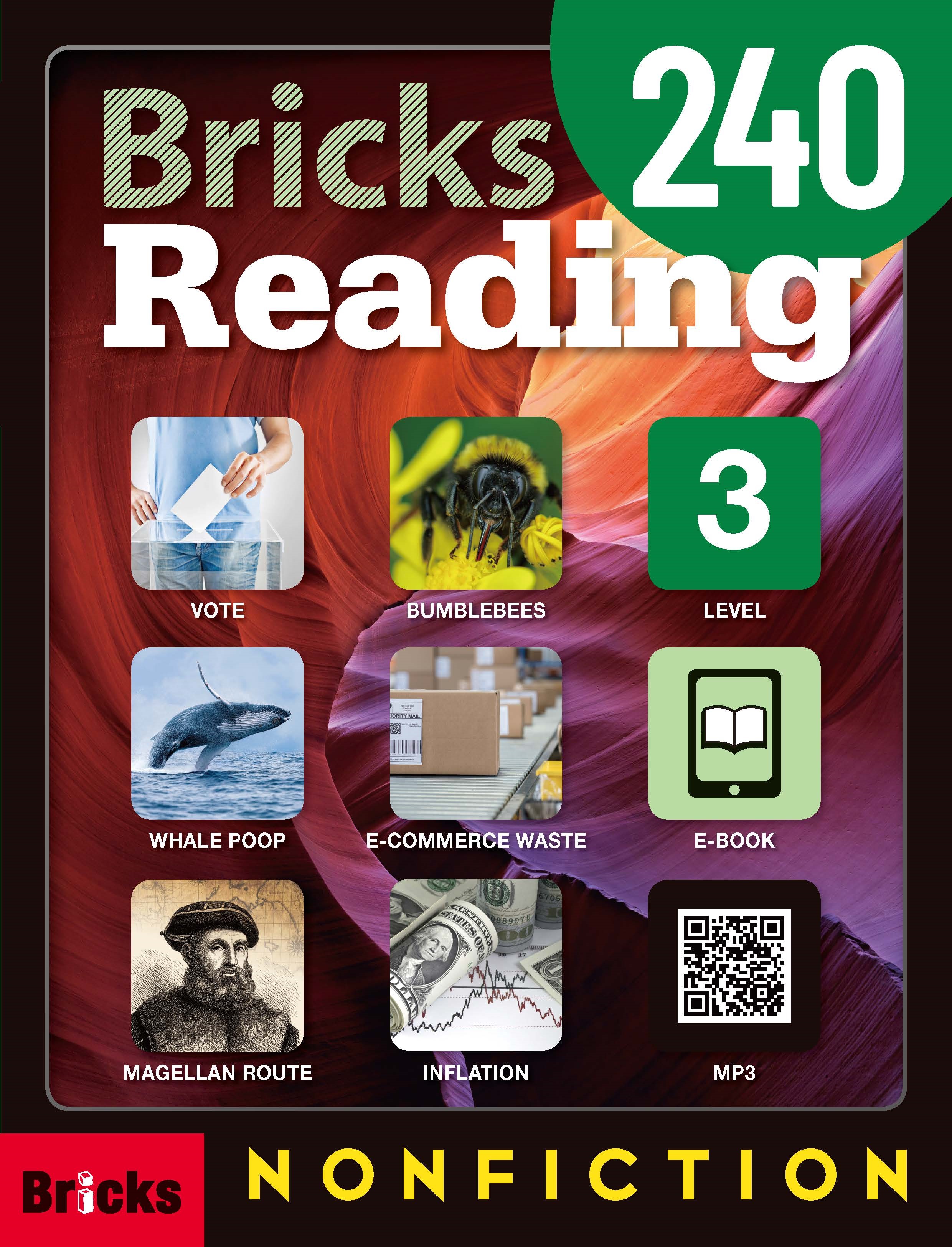 Bricks Reading 240 Nonfiction Level 3 (Student Book+Work Book+Ebook Access code)
