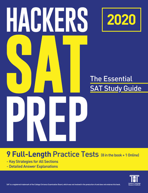 Hackers SAT Prep The Essential SAT Study Guide