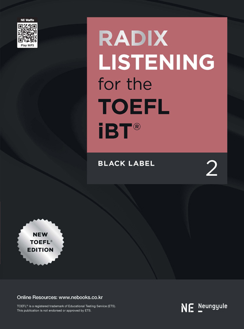 Radix Listening for The TOEFL iBT Black Label 2