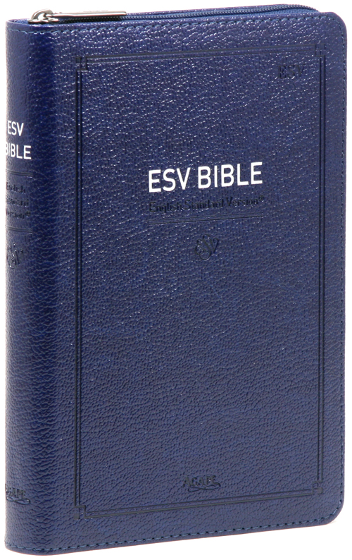 ESV BIBLE 영어성경 (네이비 medium 중 단본 색인 지퍼)