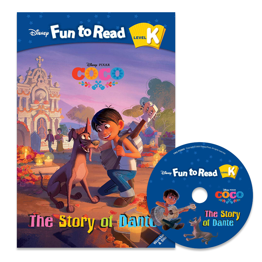  Disney Fun to Read Set K-18 / The Story of Dante (Coco)