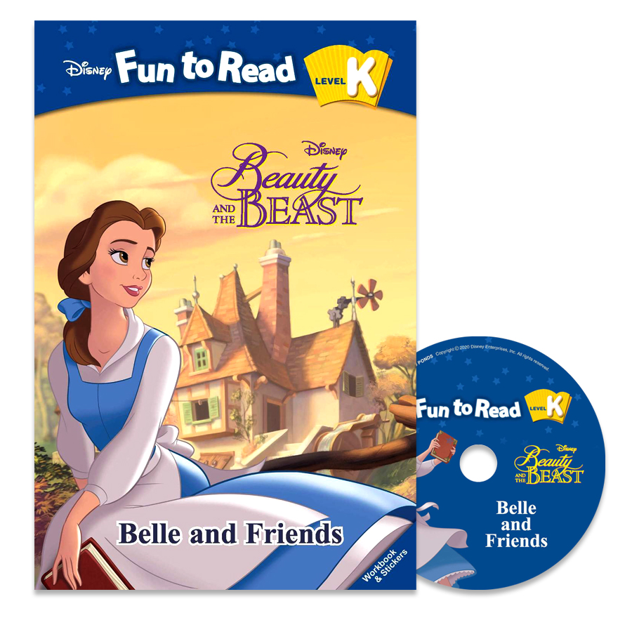 Disney Fun to Read Set K-13 / Belle and Friends (Beauty and the Beast)