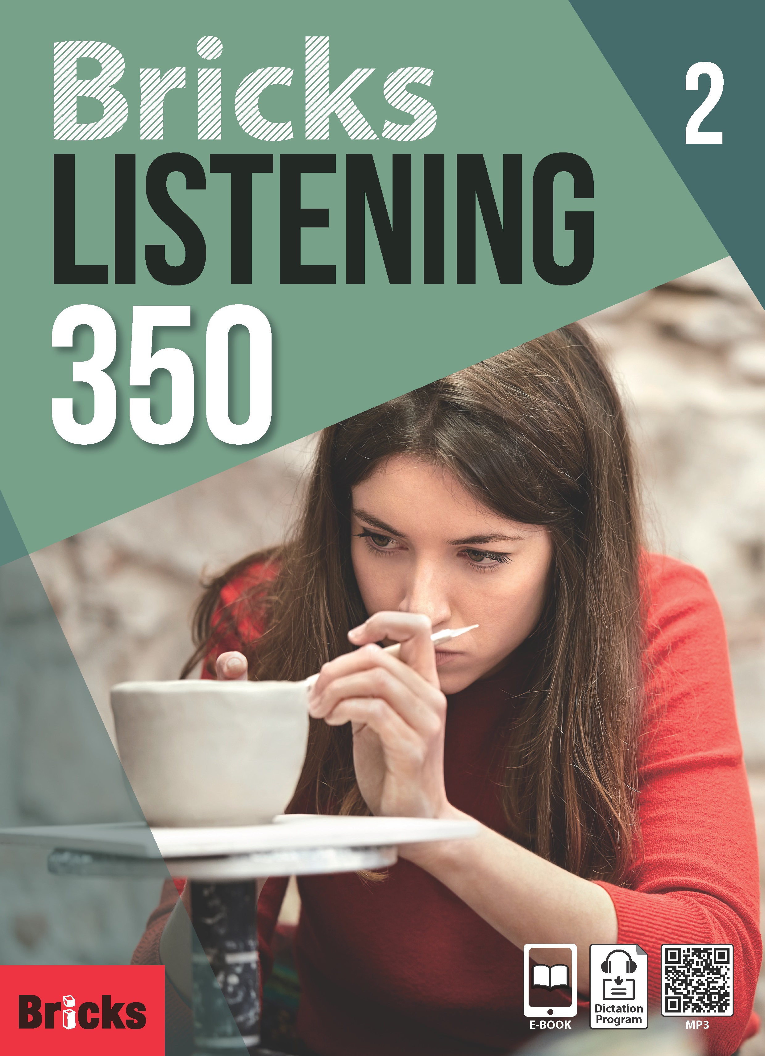 Bricks Listening 350 Level 2 (Student Book + Workbook + E Code)