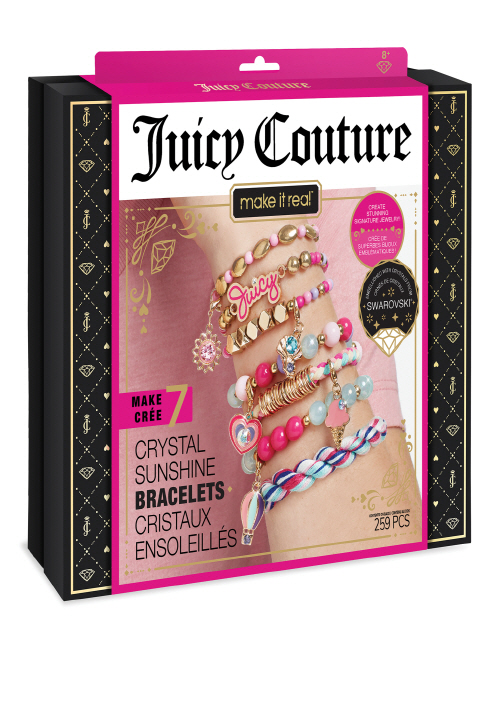 Make it Real X Juicy Couture Crystal Sunshine Bracelets 쥬시x스와로브스키 션샤인 팔찌