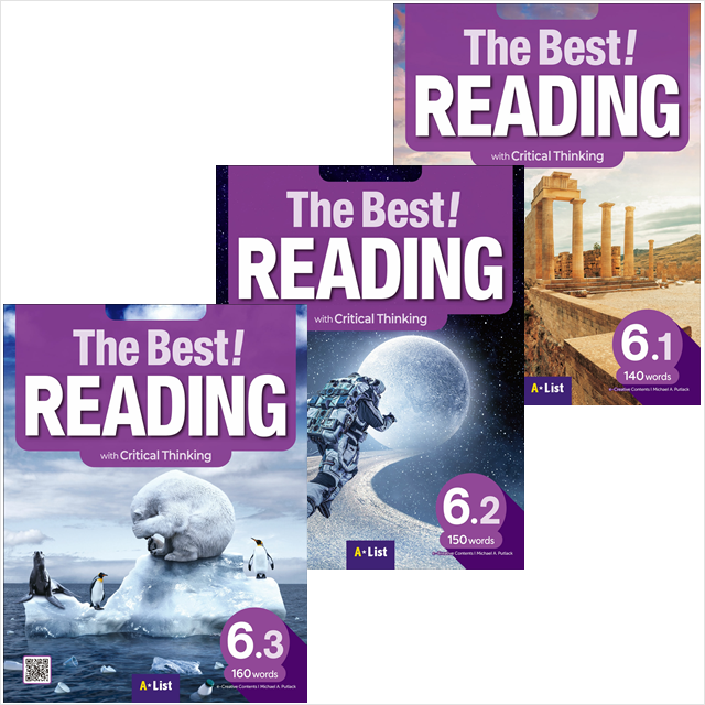 [묶음] The Best Reading 6 Student Book 1-3 (전3권) 세트