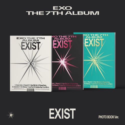 엑소 (EXO) 7집 - EXIST [Photo Book Ver.][3종 중 1종 랜덤발송]